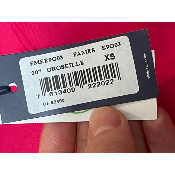 Vilebrequin‎ Women’s XS 1 piece Groseille Halter Top Bright Pink Swimsuit NWT - Picture 2 of 5